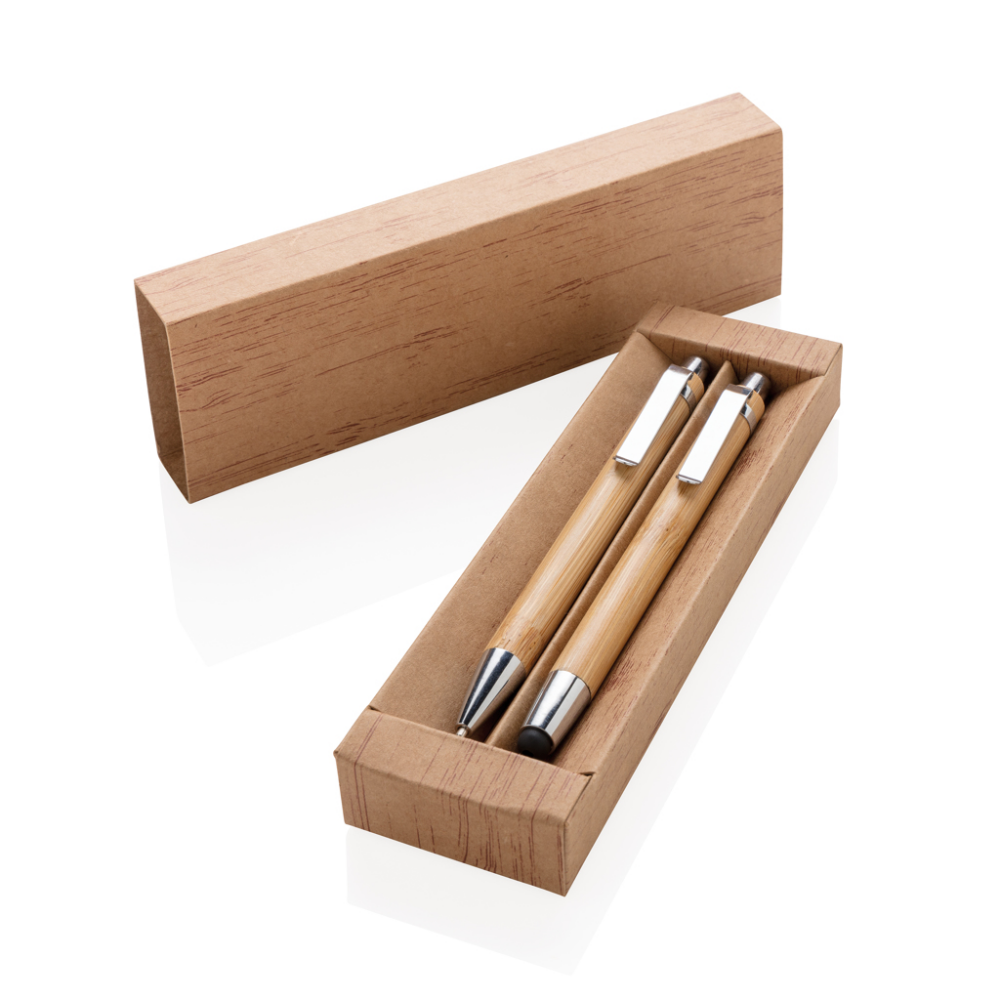 Bambus-Stiftset