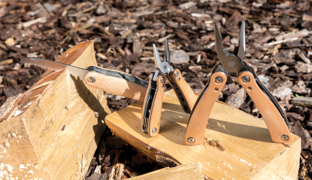 13-in-1 Beechwood Multitool - Port Isaac - South Queensferry