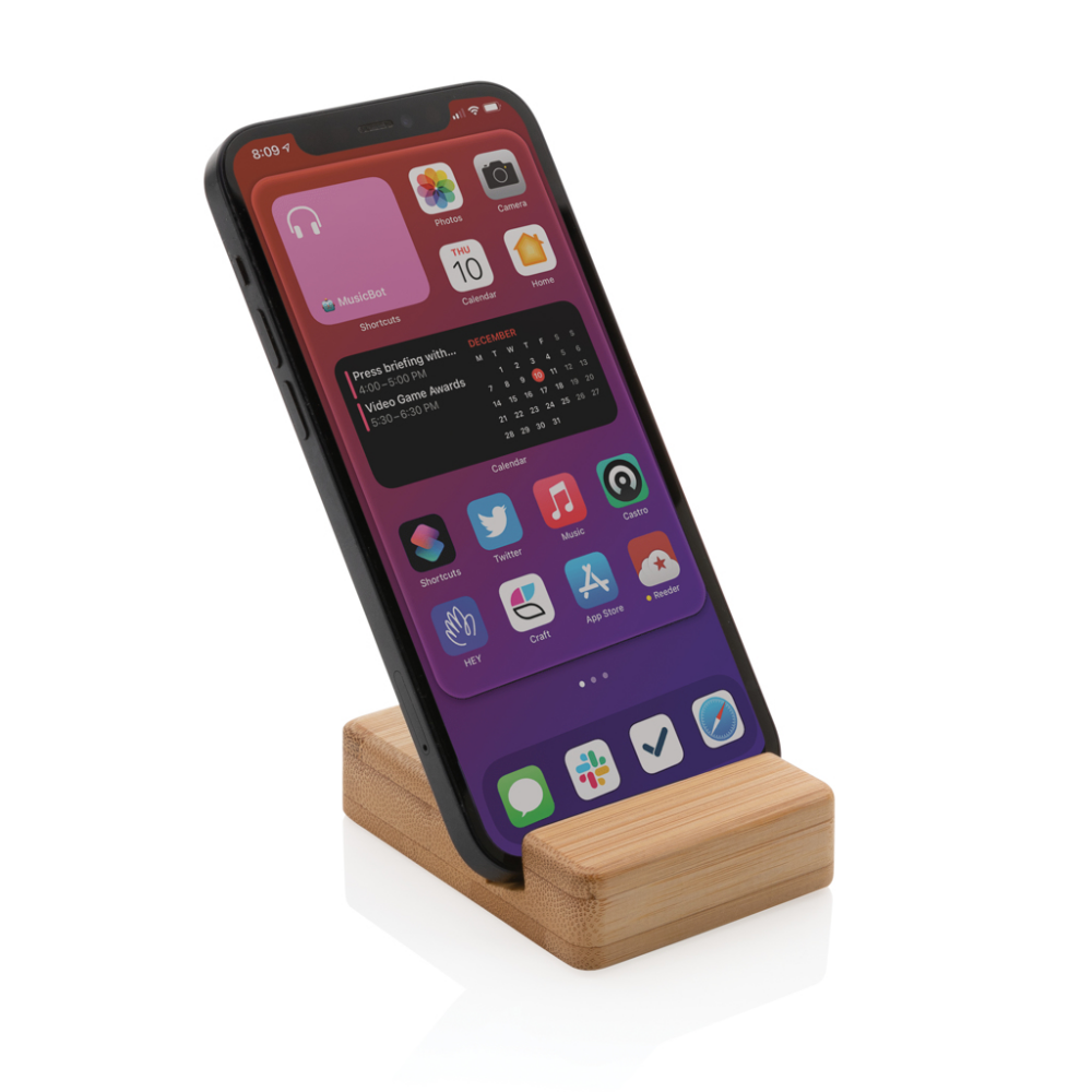 Bamboo Desk Phone Stand - Owston