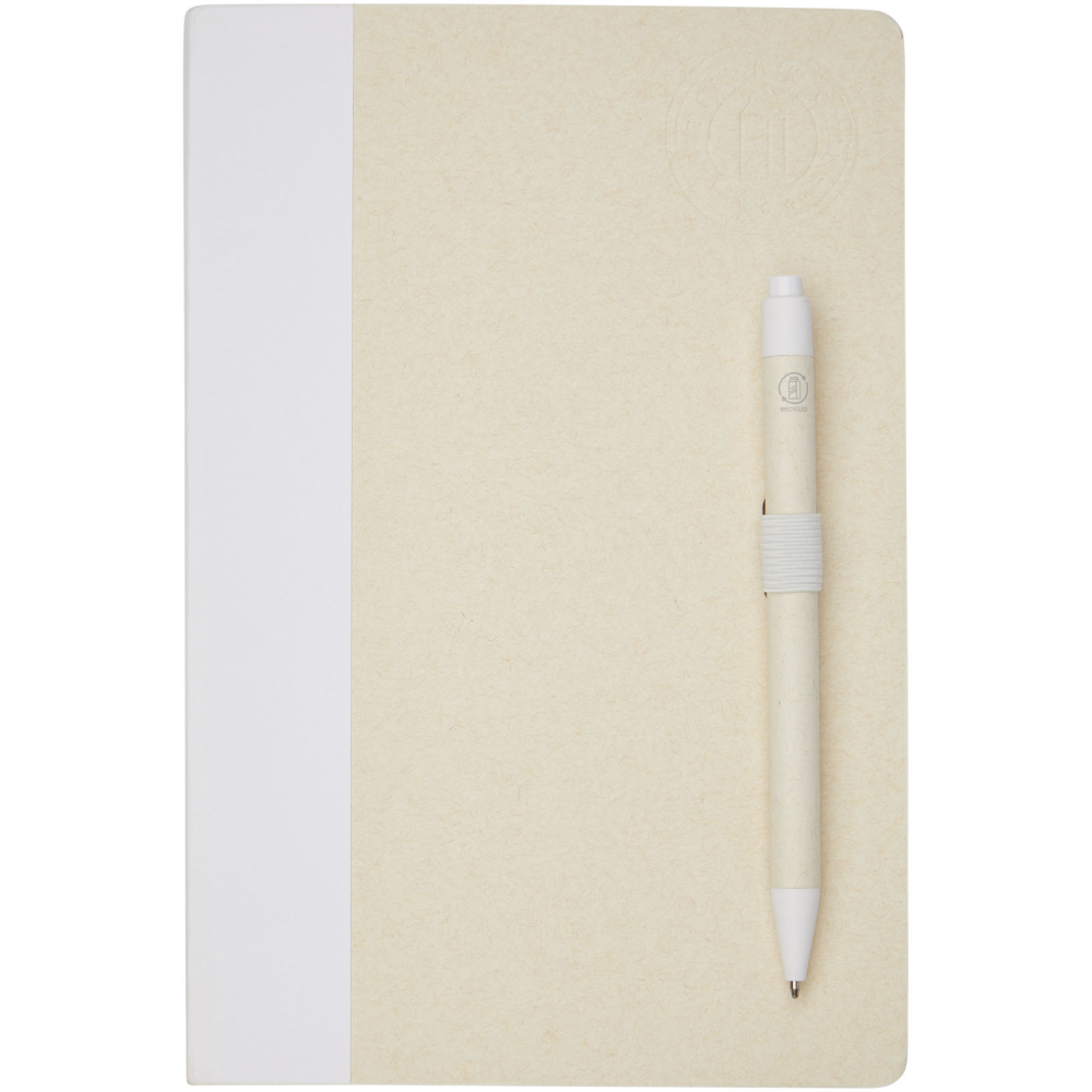 Set de Cuaderno y Bolígrafo de Cartón de Leche Eco - Chipping Norton - Villaverde del Río