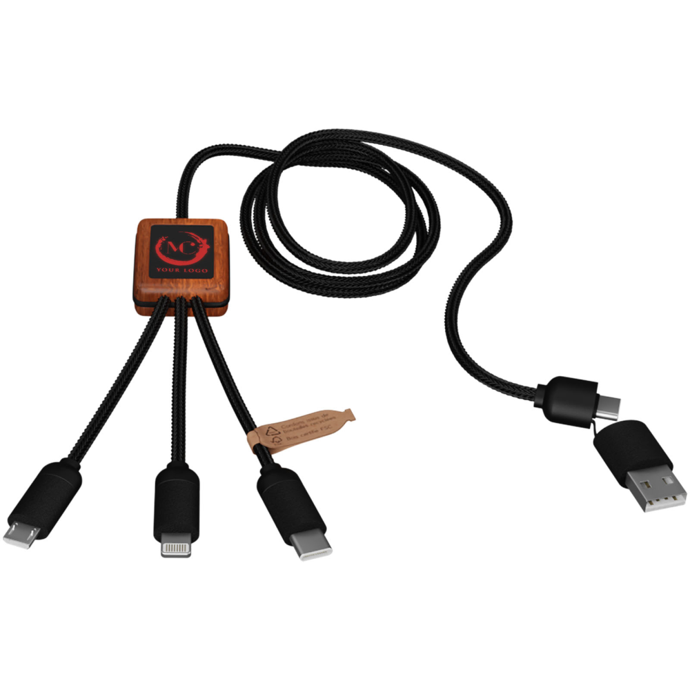 EcoCharge 5-in-1 Bamboo Cable - Meriden - Appleton Thorn