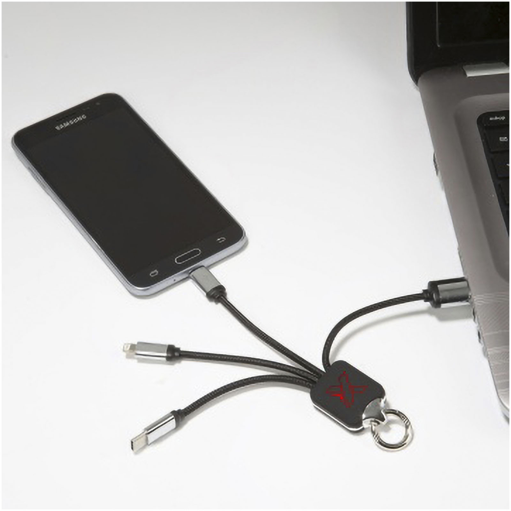 EcoCharge Triple Connect Charging Cable - Twyford - Lyme Regis