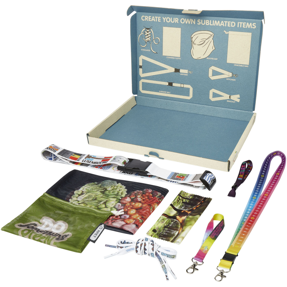 Kit campione per sublimazione con sacchetti di verdura e accessori - Fiume Veneto