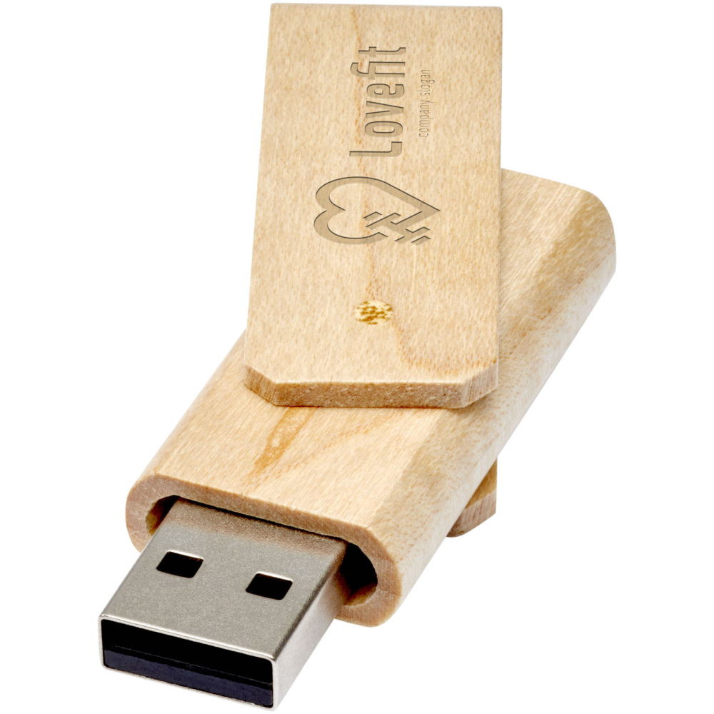 Belton Wooden USB Drive - Llanwrtyd Wells