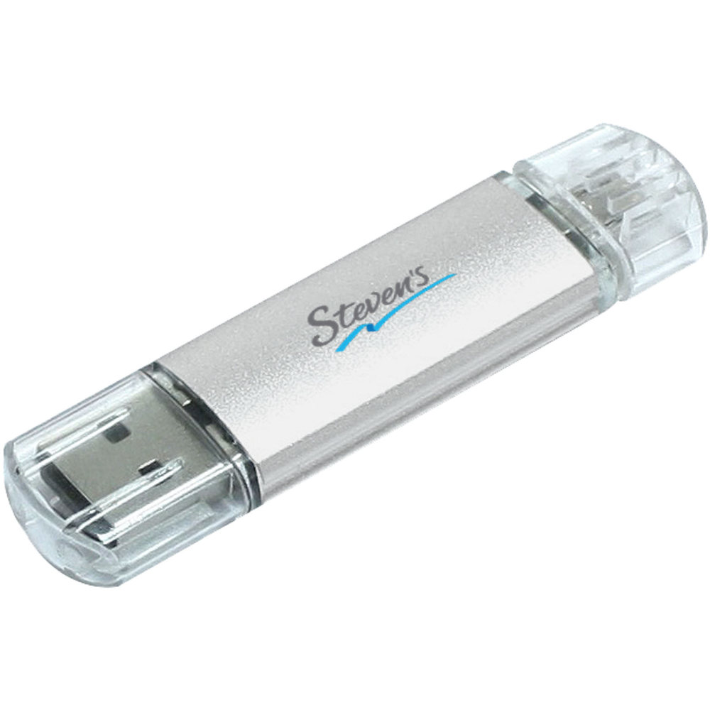 Pendrive USB OTG in alluminio con micro USB - Bari Sardo