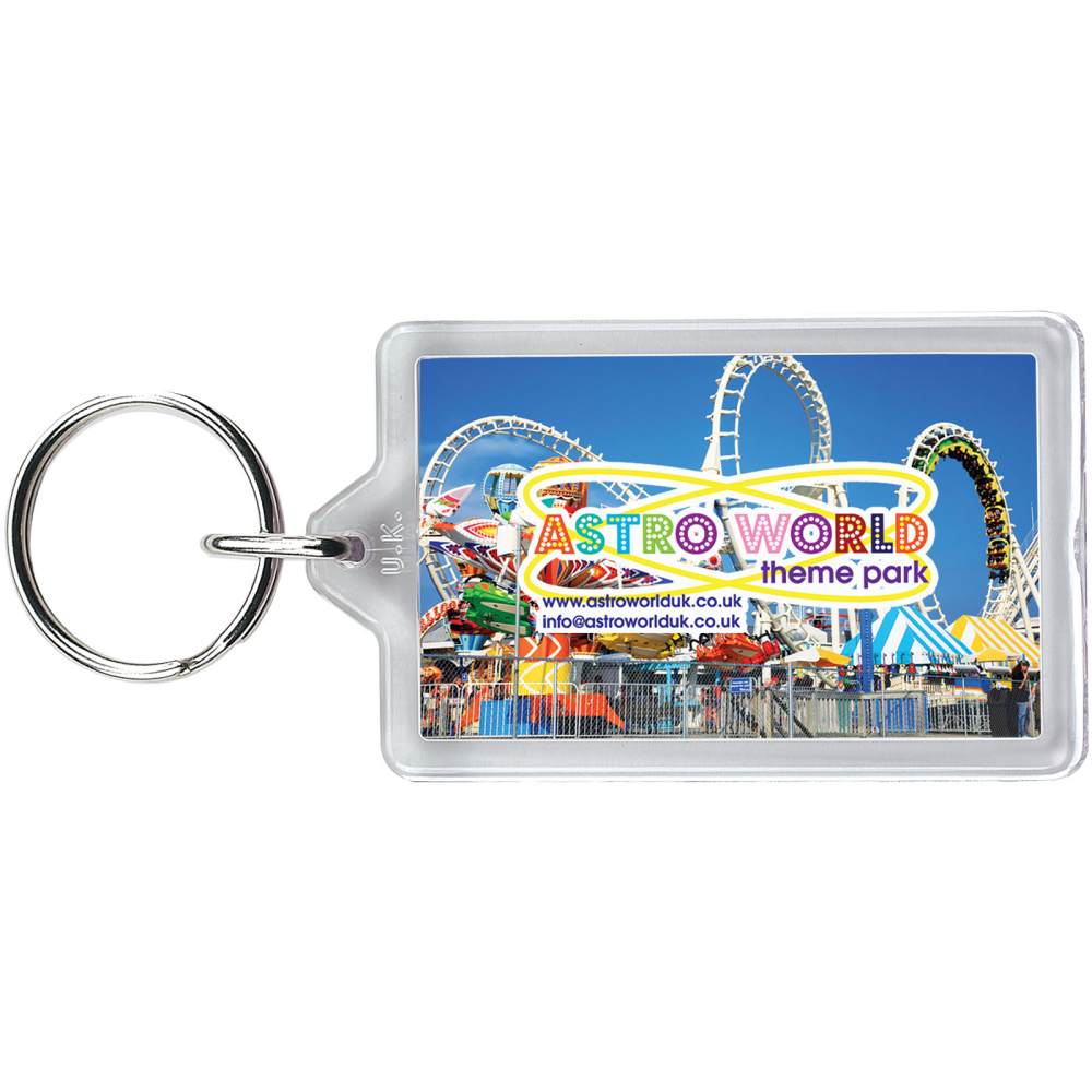 Clear Coin Keychain - Oswestry