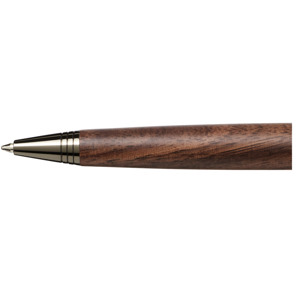 Loure wood barrel ballpoint pen - Little Hadham - Camelford