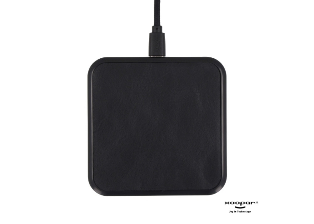 Caricatore Wireless in Pelle QuickCharge - Cicala
