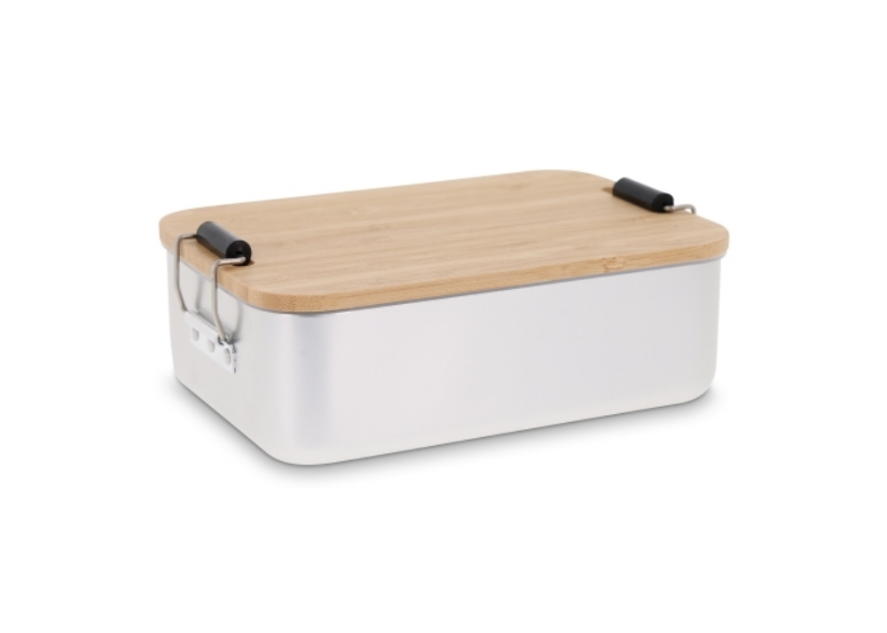 Aluminum Bamboo Lunchbox - Leominster