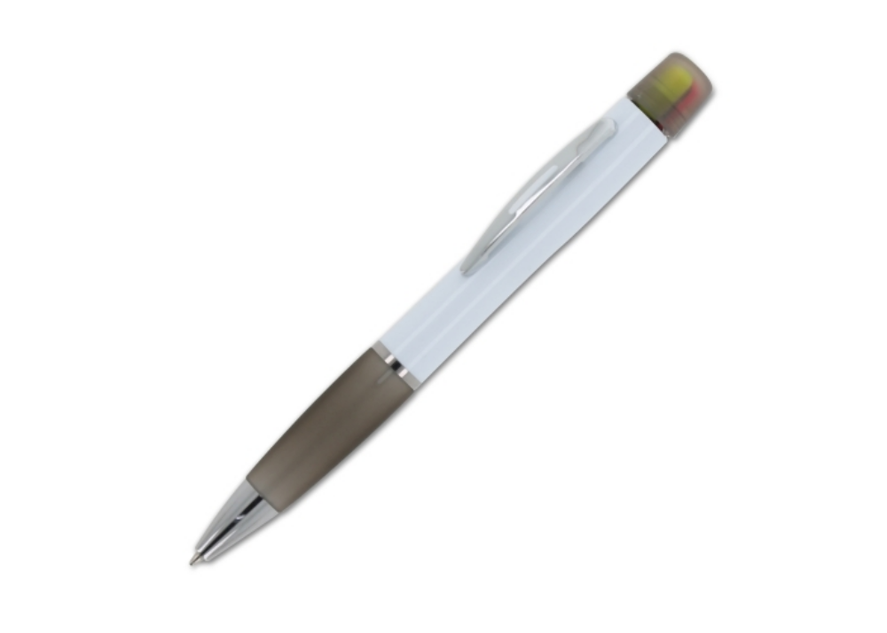 Tri-Color Highlighter and Ballpoint Pen - Charging - St Austell