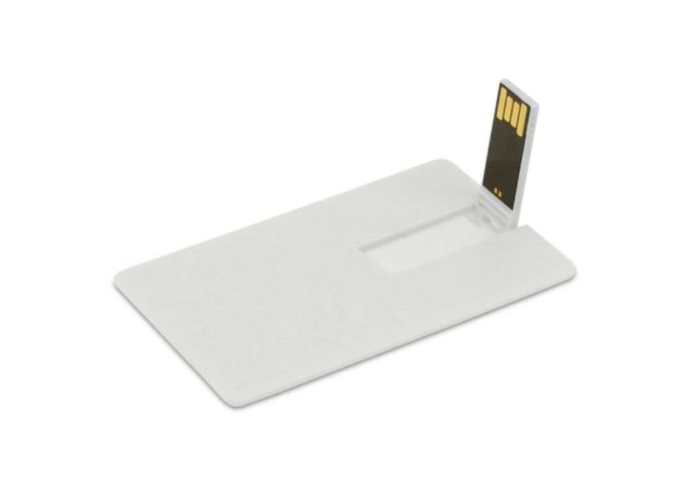 A USB flash drive that's shaped like a credit card, from East Cowes - Saint Helens