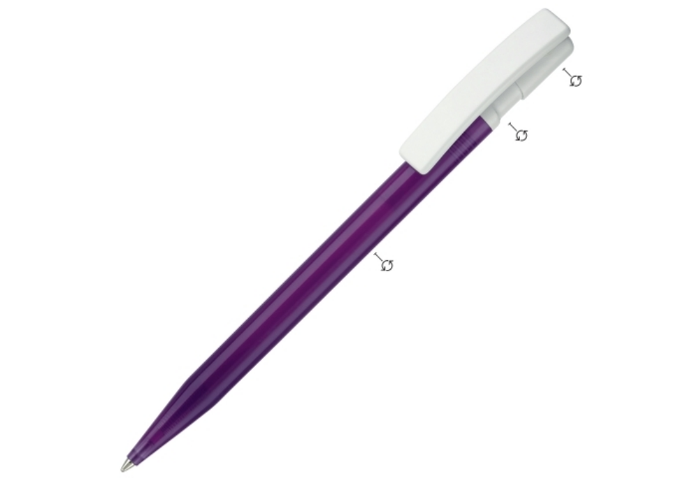 Bolígrafo de Bola Personalizable X20 - Eccleshall - Torrico