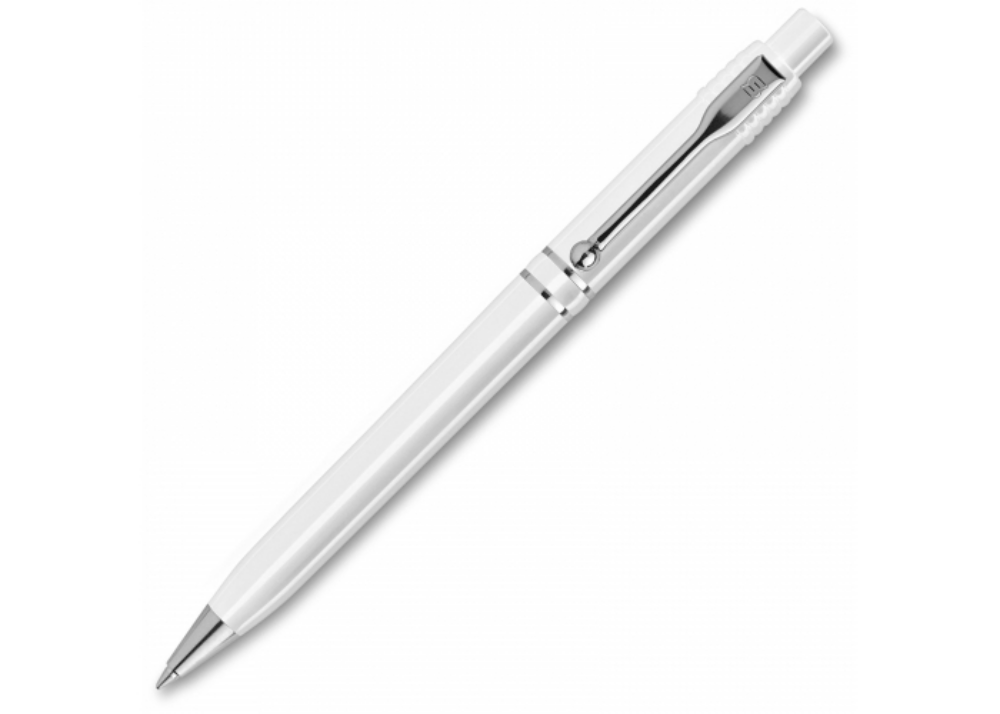 Stilolinea Raja Chrome Ballpoint Pen - Black - Fishguard