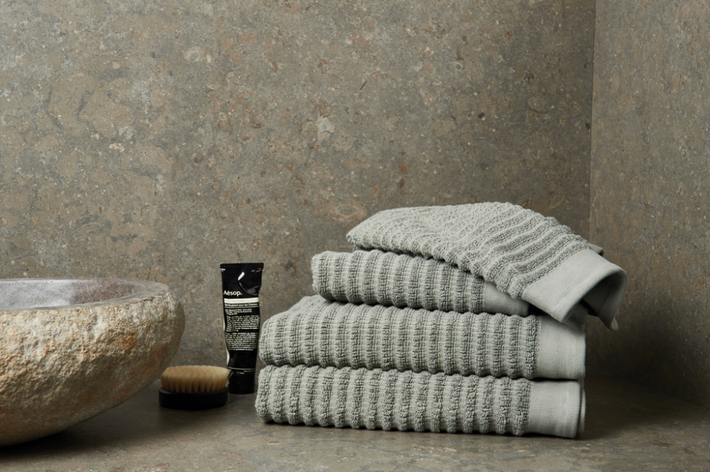 Waffel Luxus Handtuch Set - Oberalm