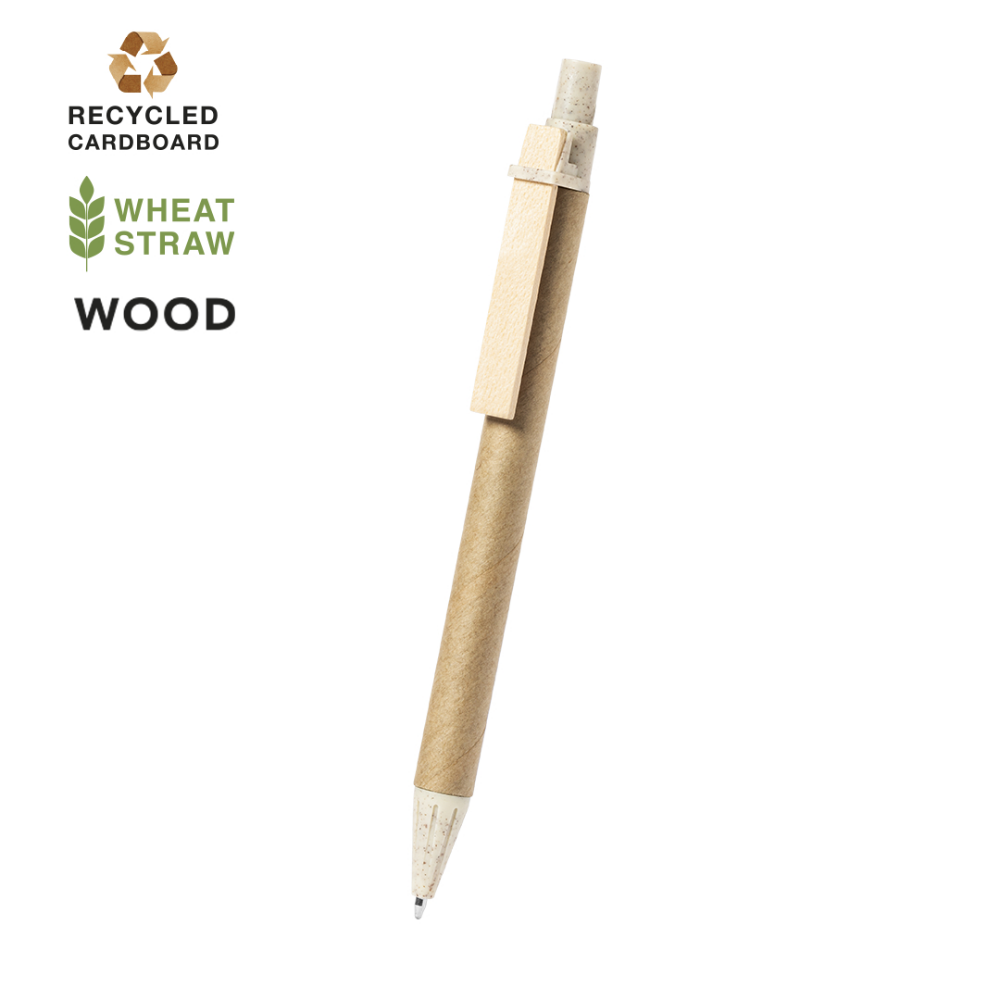 Bolígrafo de Bambú EcoWrite - Dunsfold - Villarta de San Juan