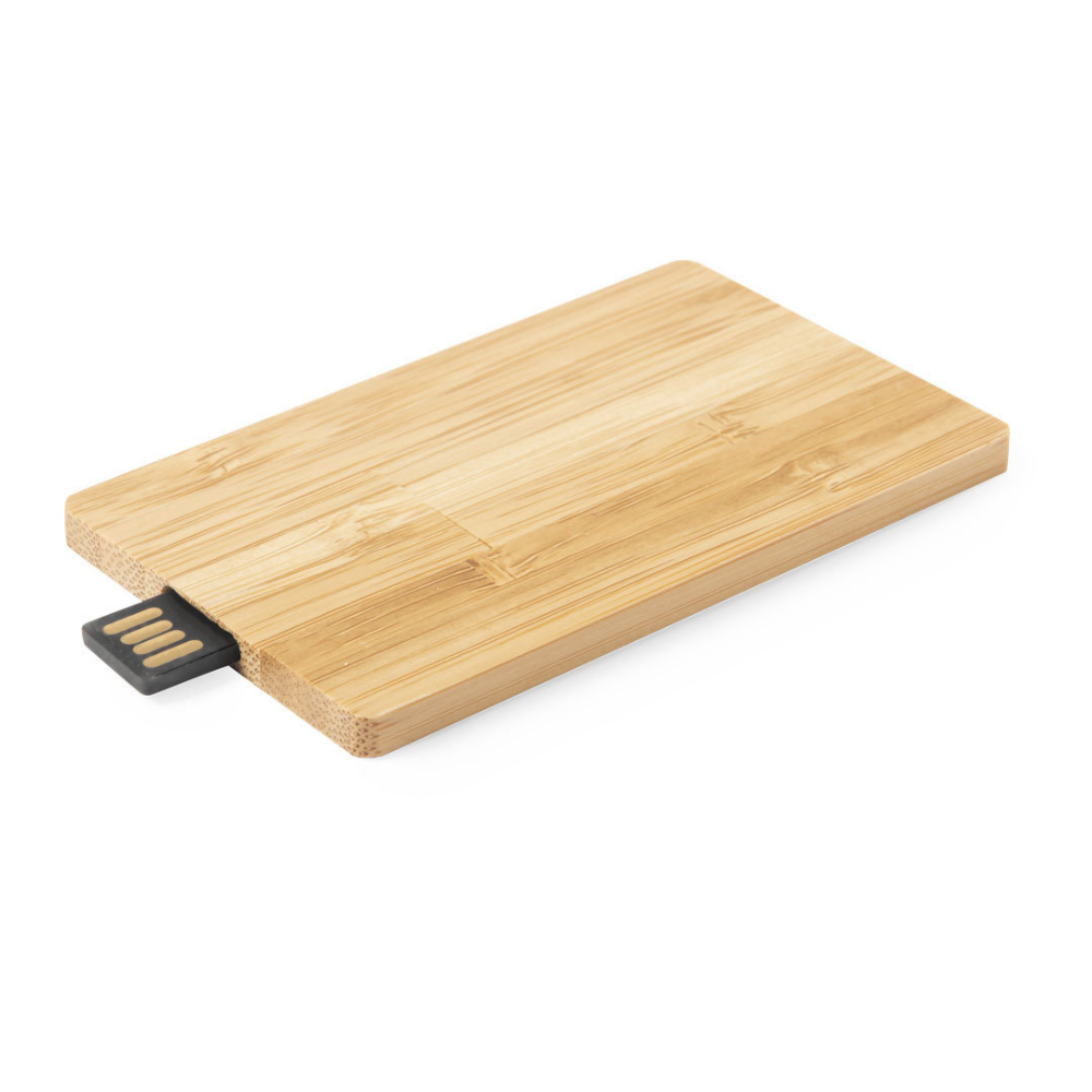 Bambus Klapp-USB-Laufwerk - Gemais
