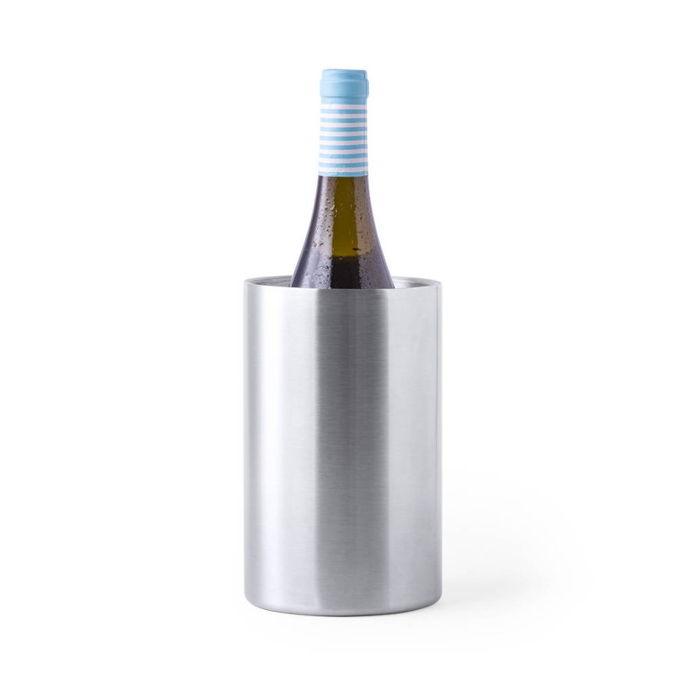 Raffreddatore di bottiglie in acciaio opaco - Alberobello