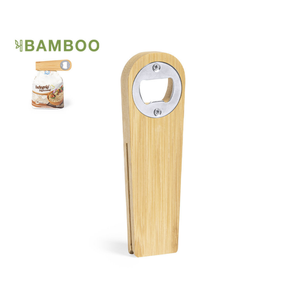 Bambus Magnet Flaschenöffner