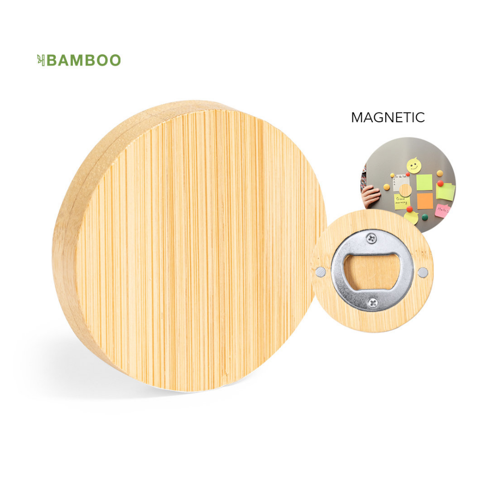 Apribottiglie magnetico in bambù - Morciano di Leuca