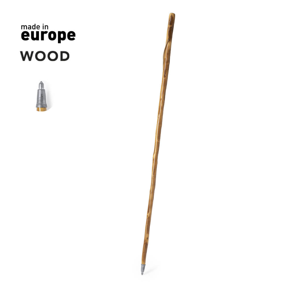 Bâton de marche en bois européen - Sollières-Sardières