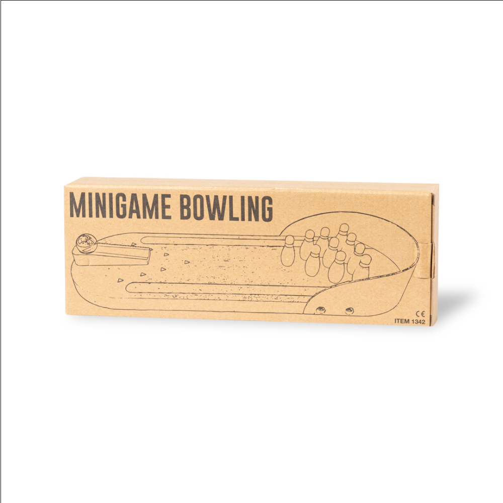 Mini gioco di Bowling in legno