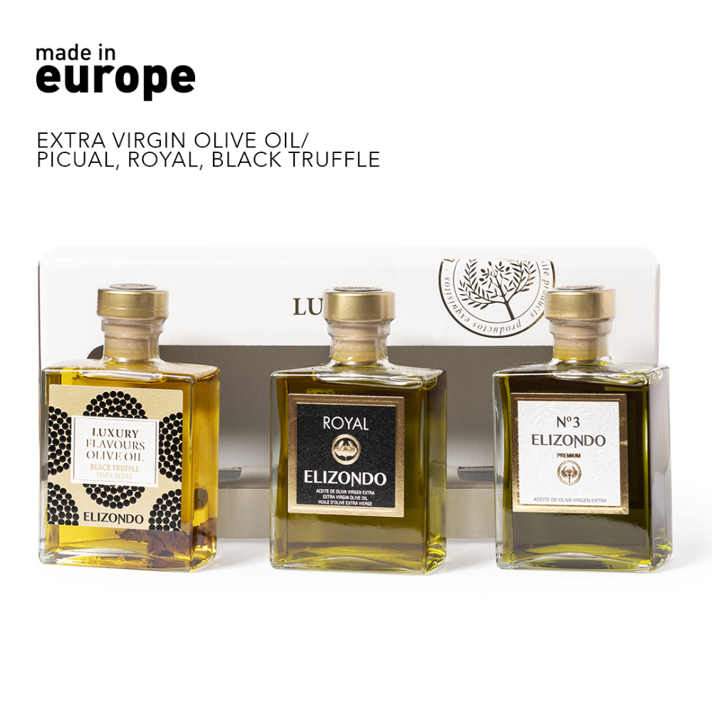 Coffret de luxe d'huile d'olive Elizondo