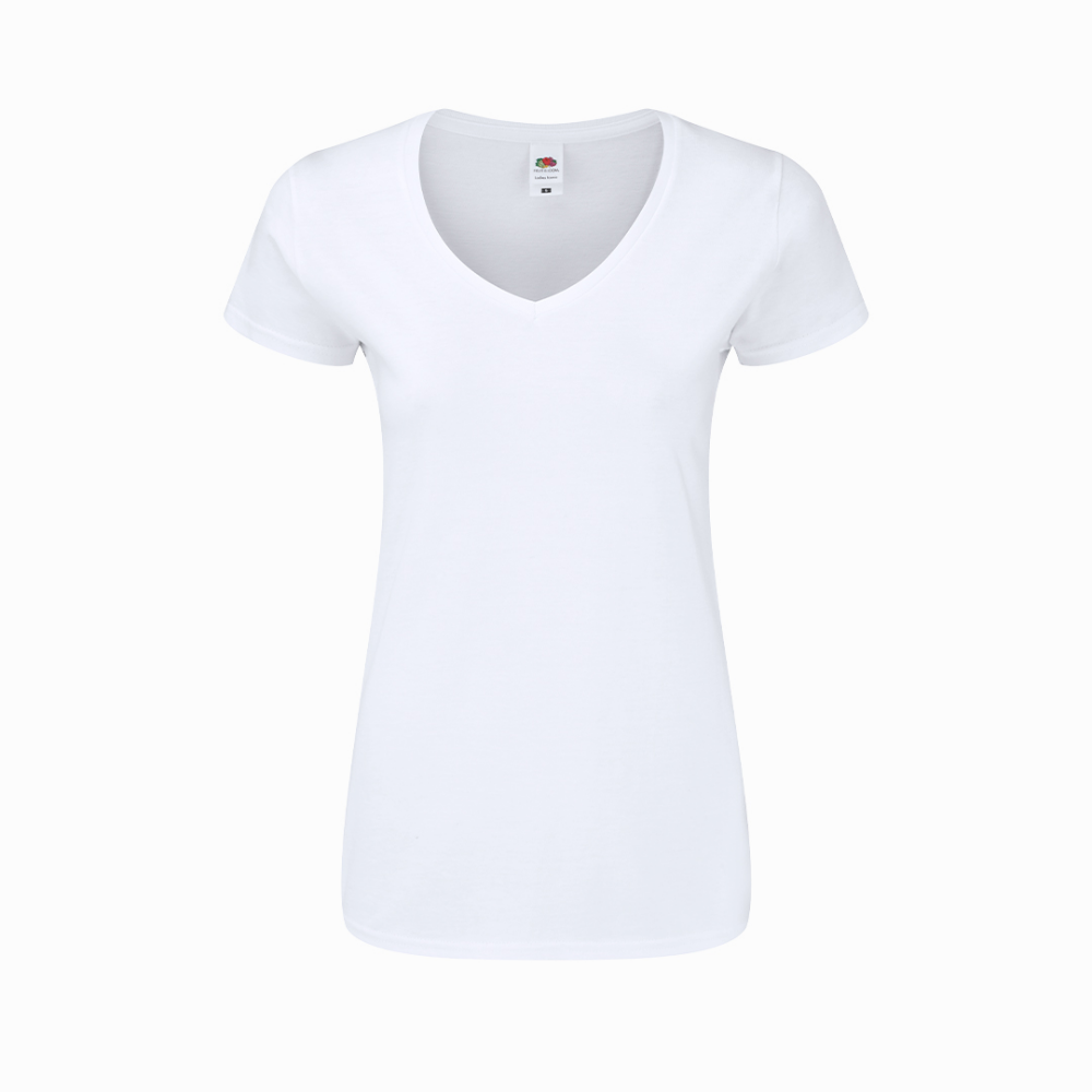 Camiseta Delgada de Cuello V con Toque Suave - Ditchling - Used