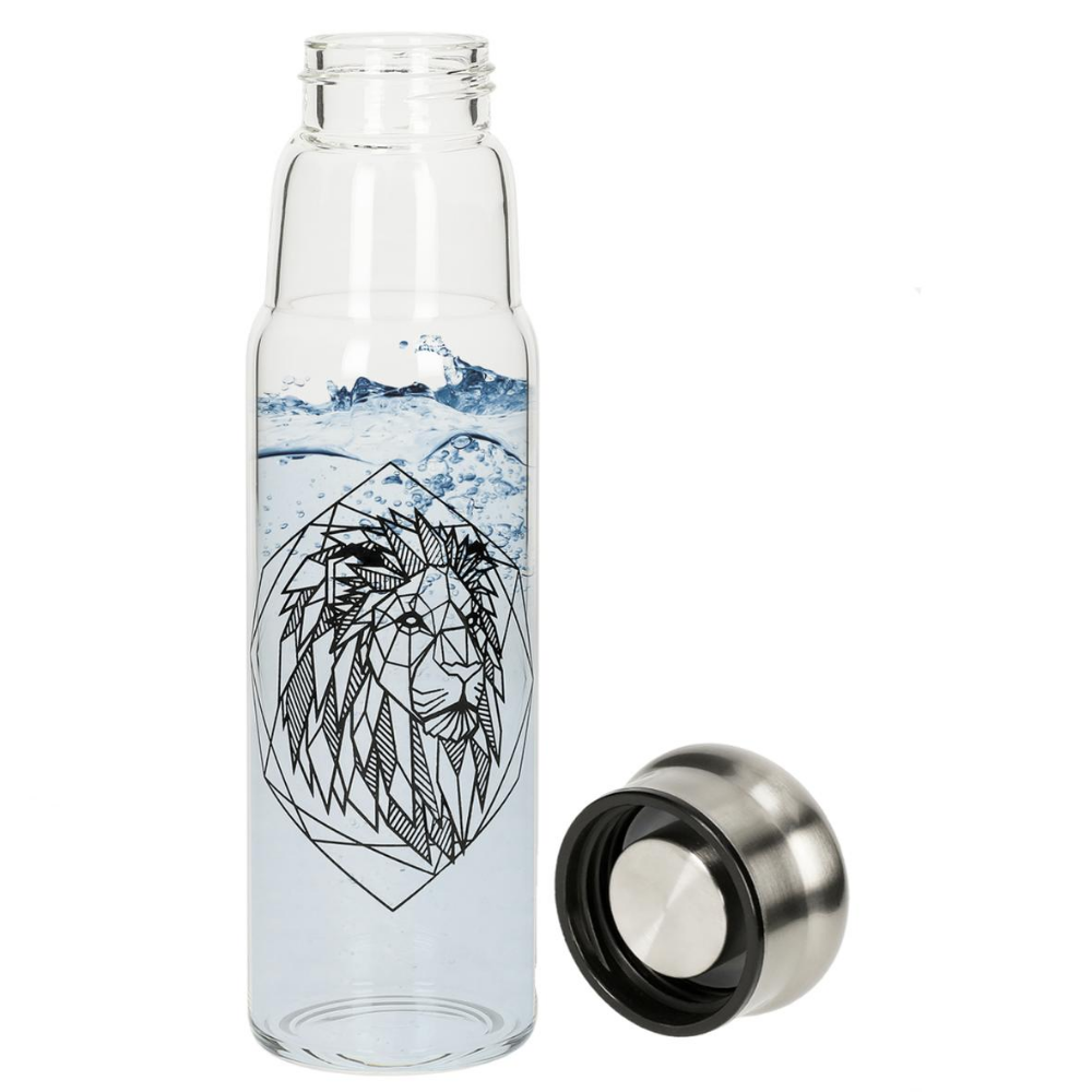 Botella de Vidrio Elegante con Cubierta de Silicona - East Meon - Paredes de Escalona