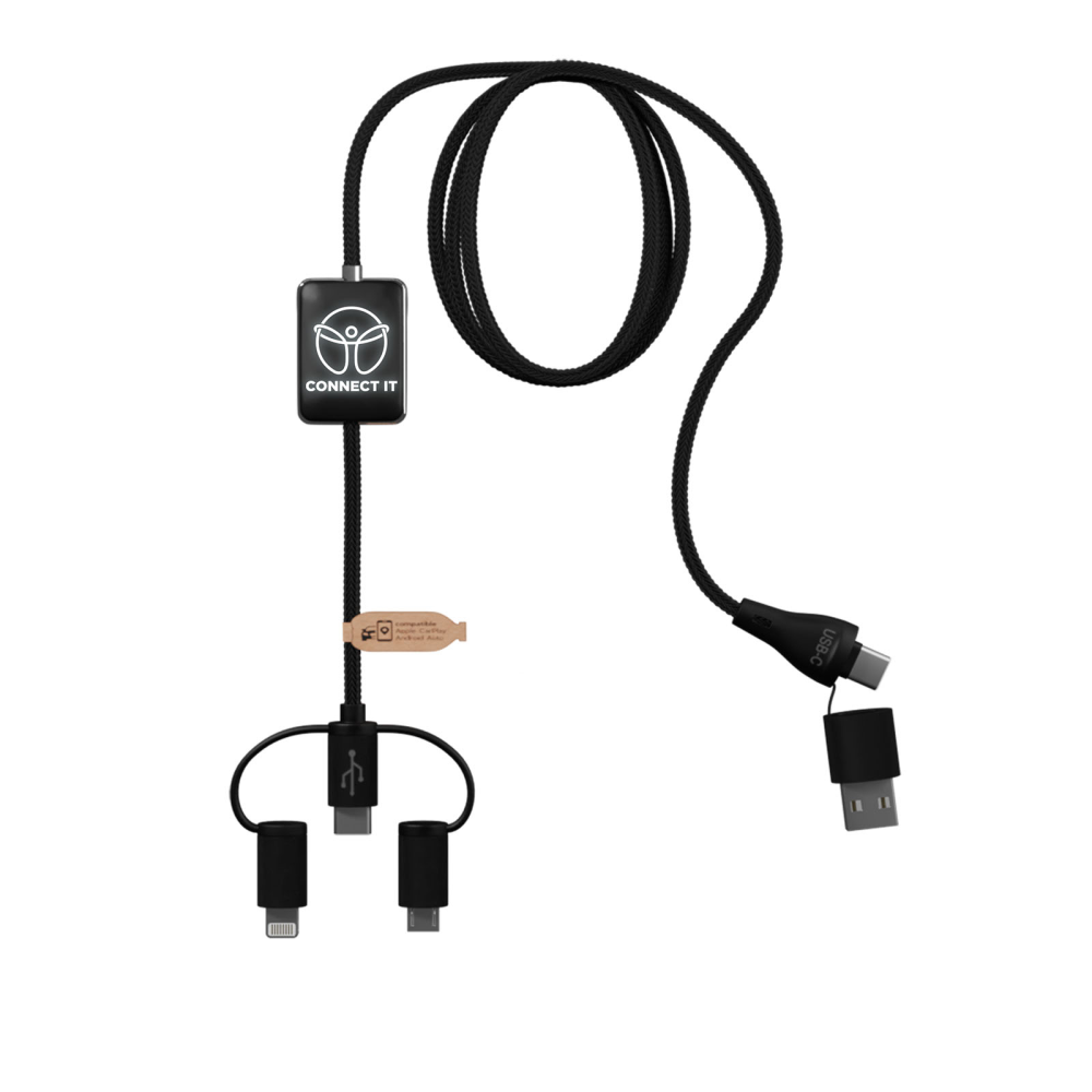 EcoConnect 5-in-1 Charging Cable - Rockborne - Bedford