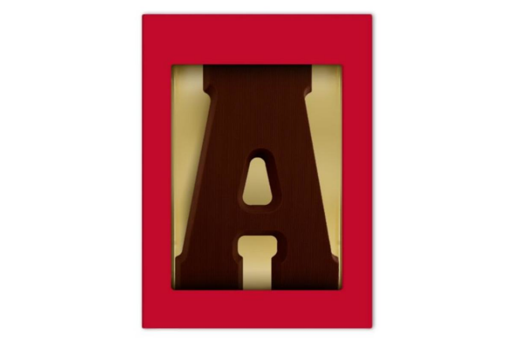Belgische nachhaltige Schokoladenbuchstaben - Wachau