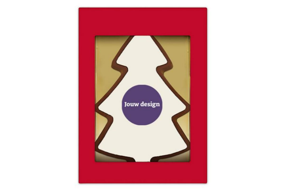 Albero di Natale al Cioccolato Personalizzato