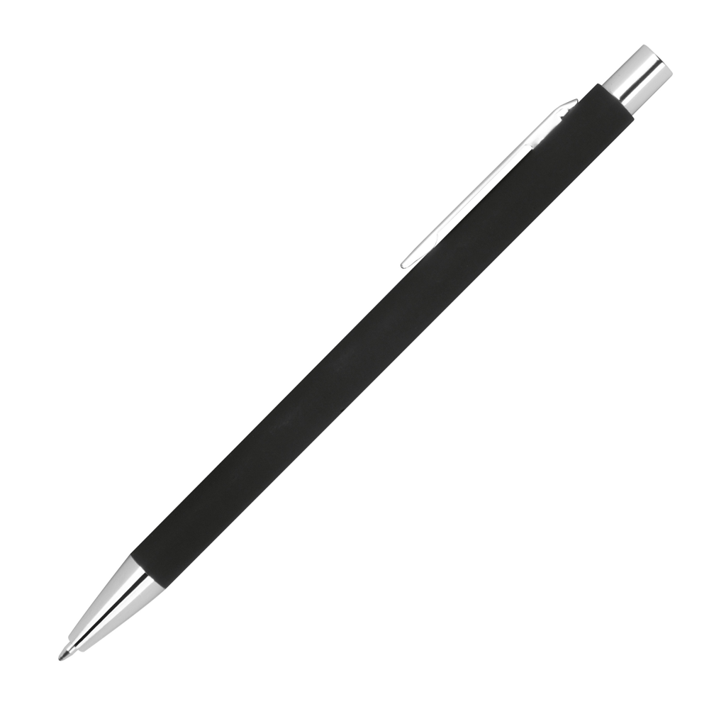 Gravierte dünne Metall-Retractable-Kugelschreiber - Fischach