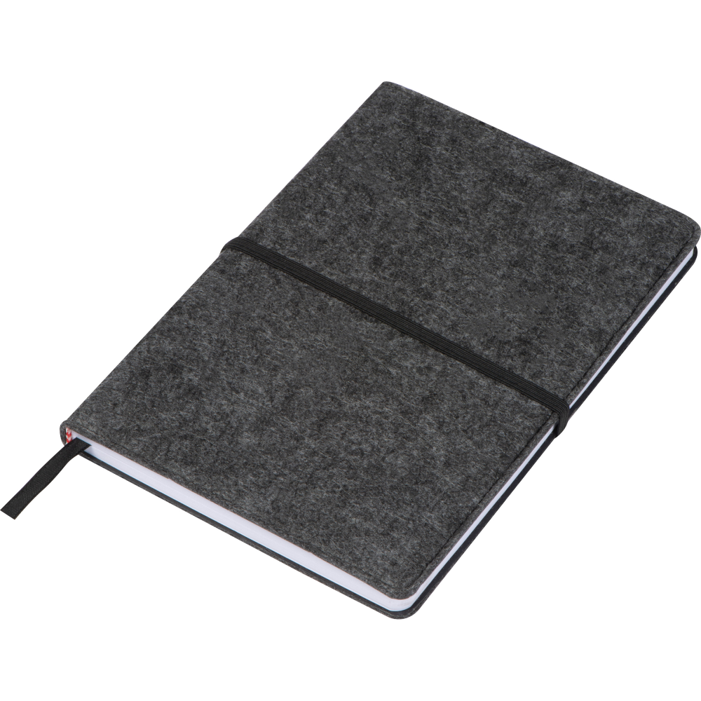 FeltCover Notebook in A5 Size - Oaksey - Walton