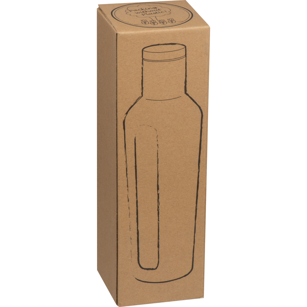 Engravable Stainless Steel Vacuum-Sealed Drinking Bottle - Overton - Dover