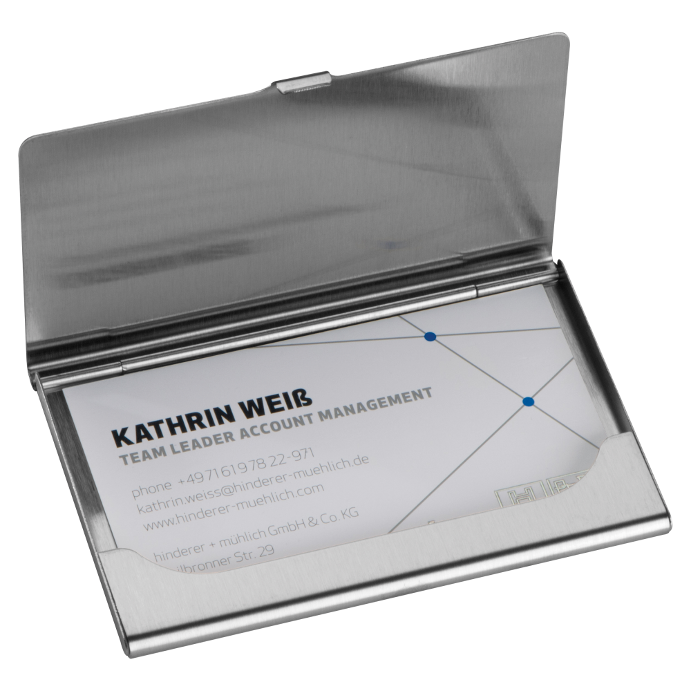 Metal Card Protector - Burnside - Attleborough