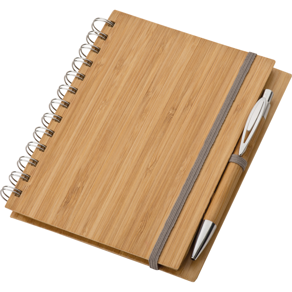A notepad made from environmentally friendly bamboo - Sefton Park