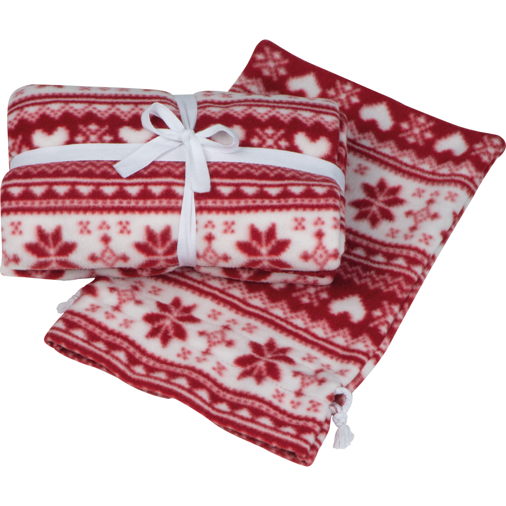 Christmas Fleece Blanket - Westbury