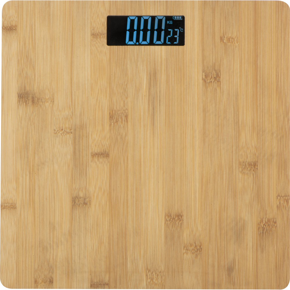 Bamboo-engraved digital scale - Great Barton - Merevale