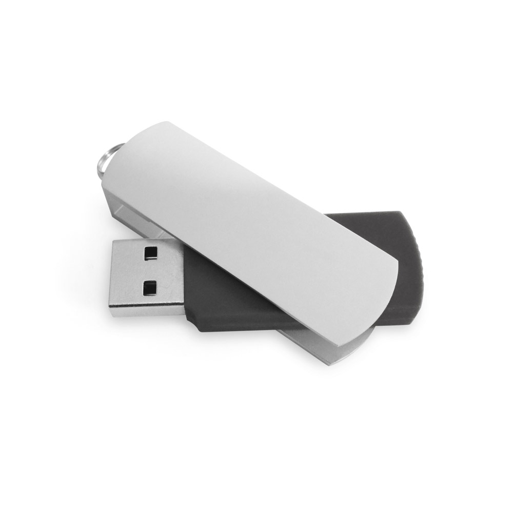 Clé USB à clip métallique de 8 Go - Gassin
