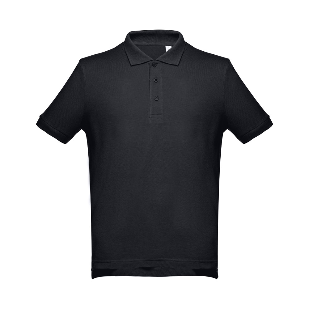 Men's Short Sleeve Polo Shirt made with Carded Pique Mesh Material - Kingston Bagpuize brand - Ashington