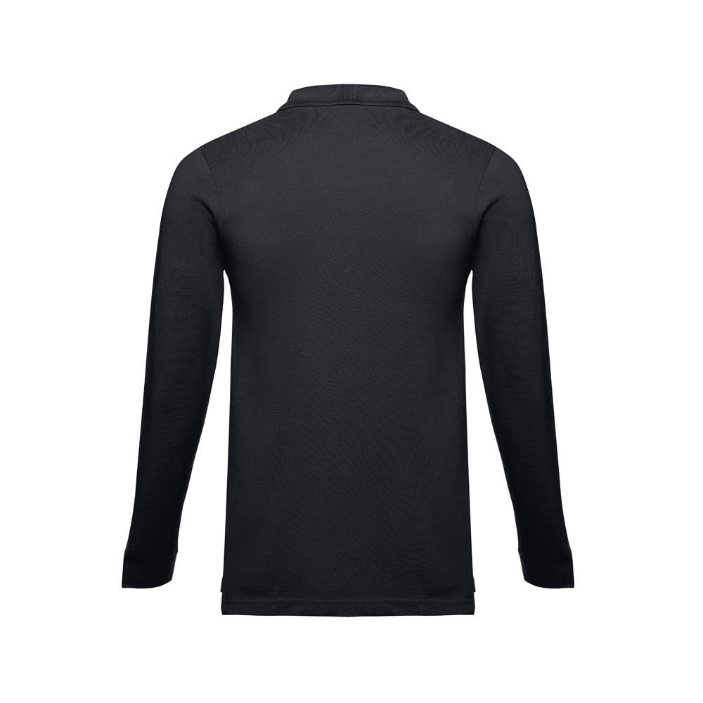 Chittlehampton - Long-sleeved Polo made of Carded Cotton - Yardley Wood