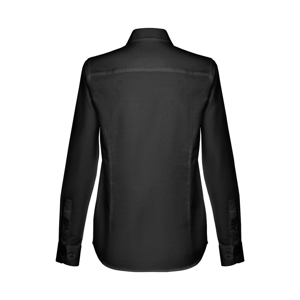 Camisa Oxford de mezcla de algodón clásica para mujer - Broughton - Jávea