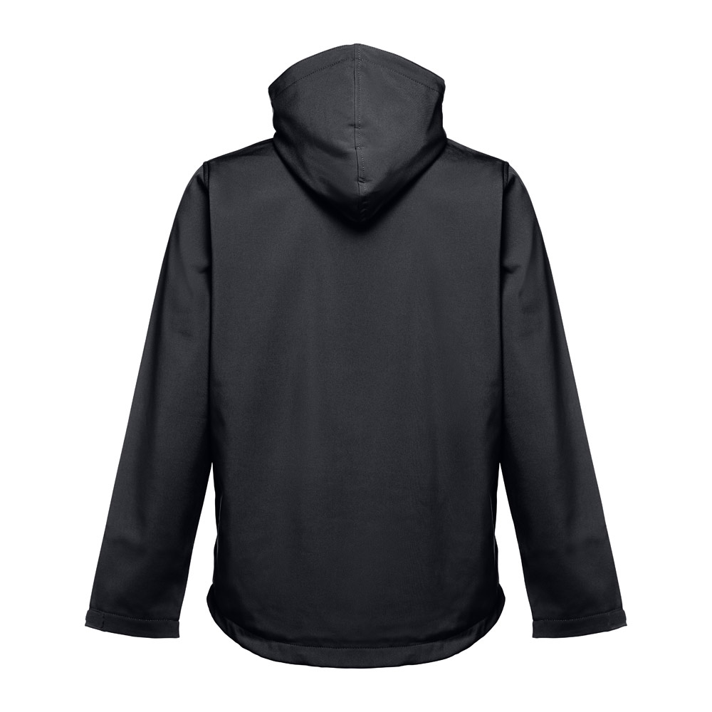 Wimbledon Men's Softshell Jacket with Detachable Hood - Corfe Castle
