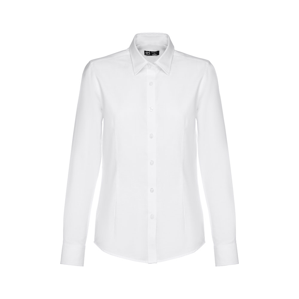 Cotton-Blend Oxford Shirt for Women - Elmdon