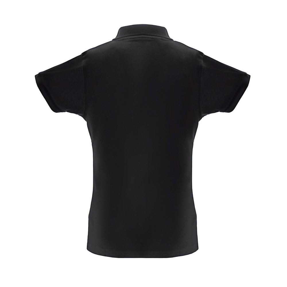 Women's piqué mesh polo shirt with adjustable waist - Woking