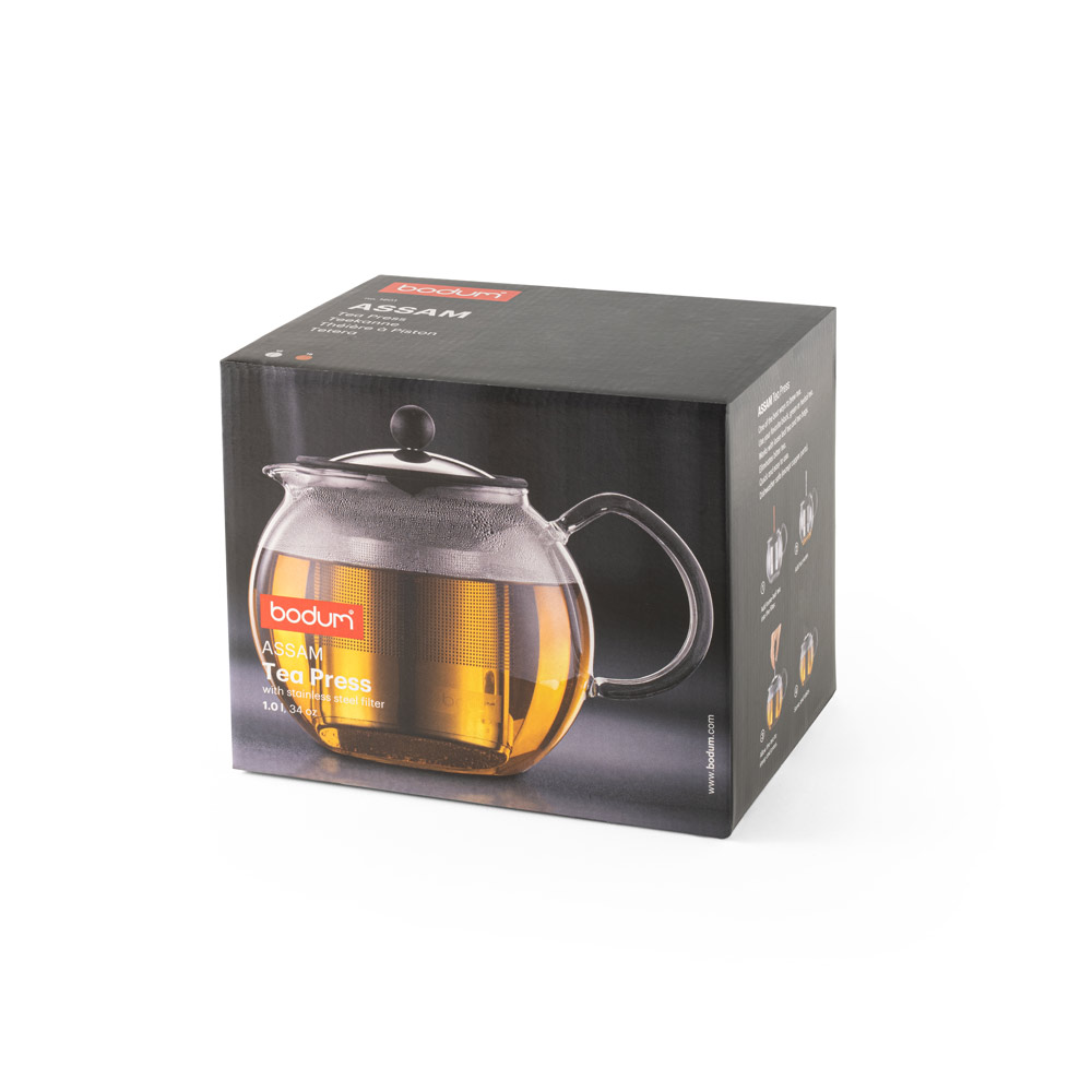 Assam Glass Teapot - Littlehampton - Tettenhall
