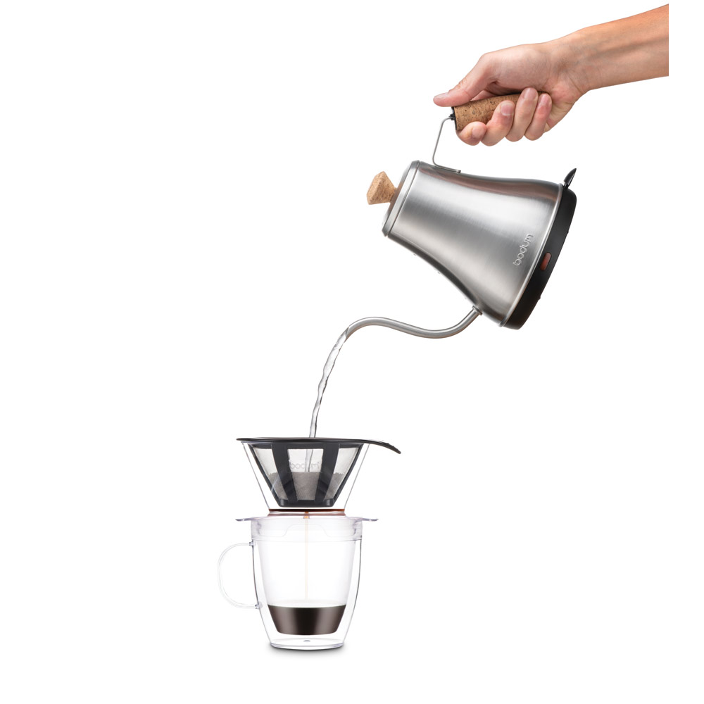 Set di caffettiera e tazza per filtrazione a doppia parete - Cortona