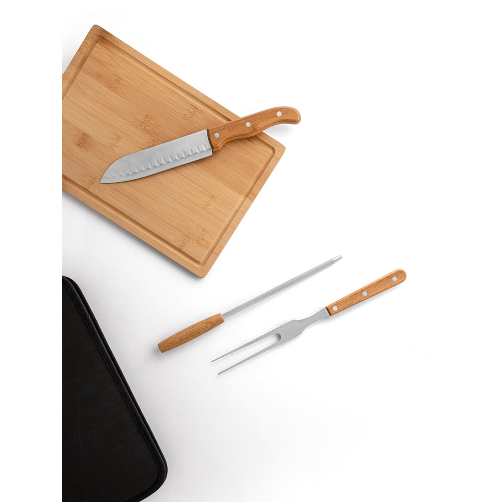 Castle Combe Wooden Barbecue Set - Thirsk