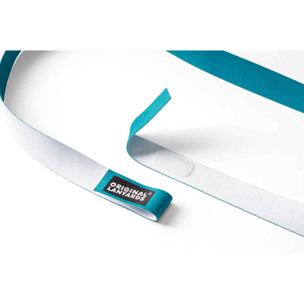 A lanyard for holding a sublimation mask - Chester