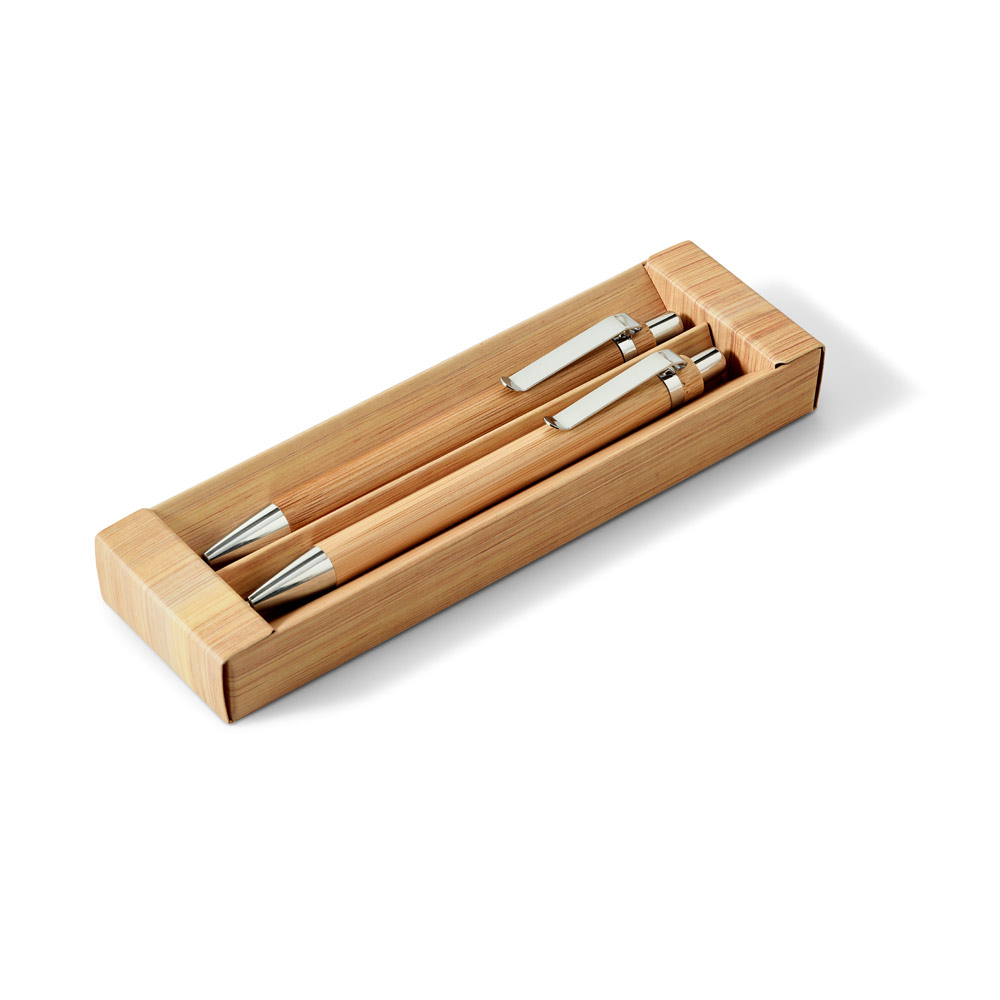 Bambus Stift Set